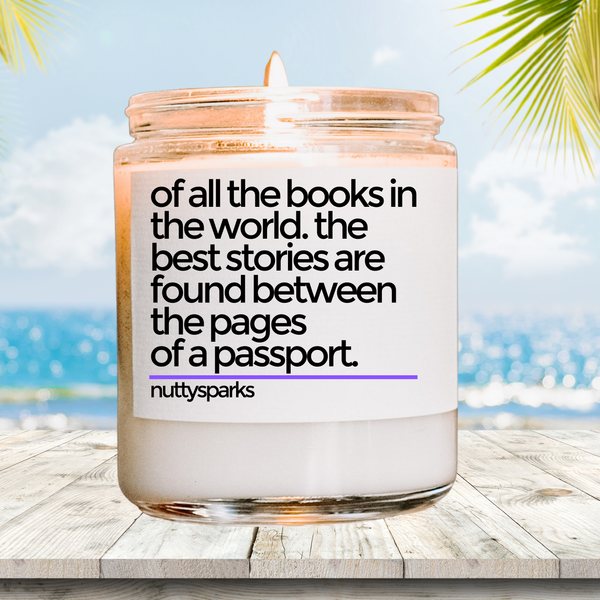 Passport pages: Persian wood / 16oz