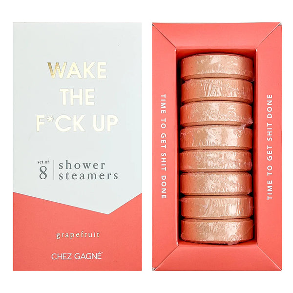 CHEZ GAGNÉ WAKE THE F*CK UP SHOWER STEAMERS: GRAPEFRUIT
