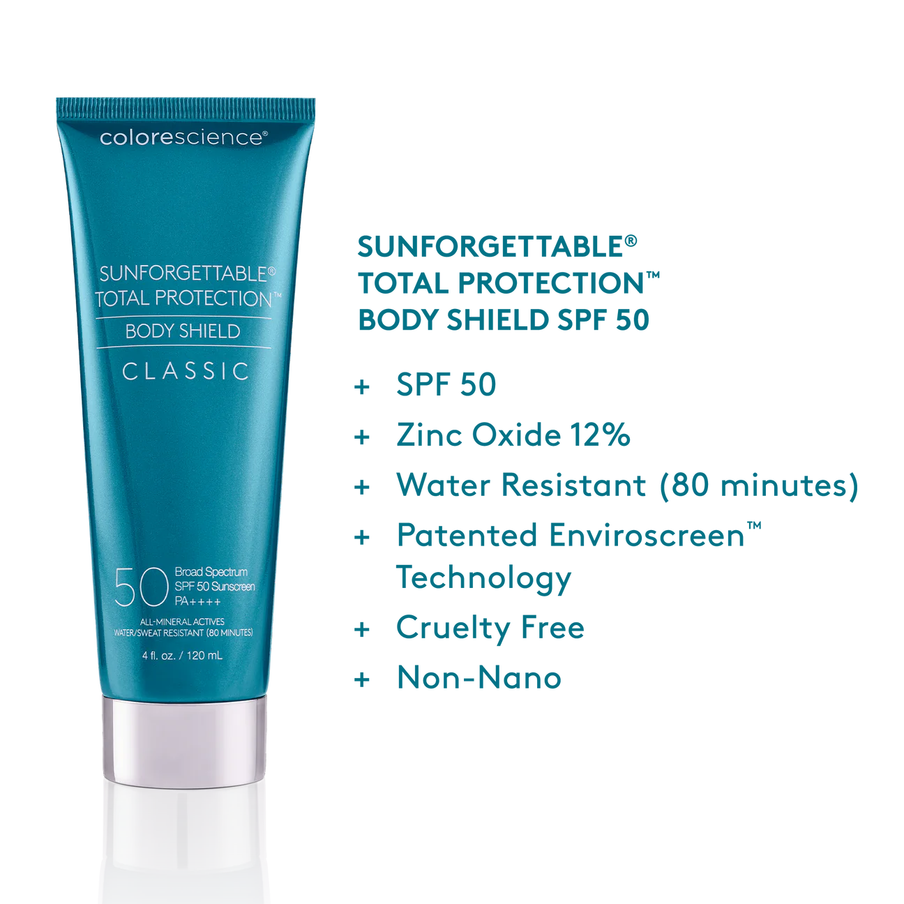 COLOR SCIENCE | TOTAL PROTECTION™ BODY SHIELD CLASSIC SPF 50 | TIGHT ...